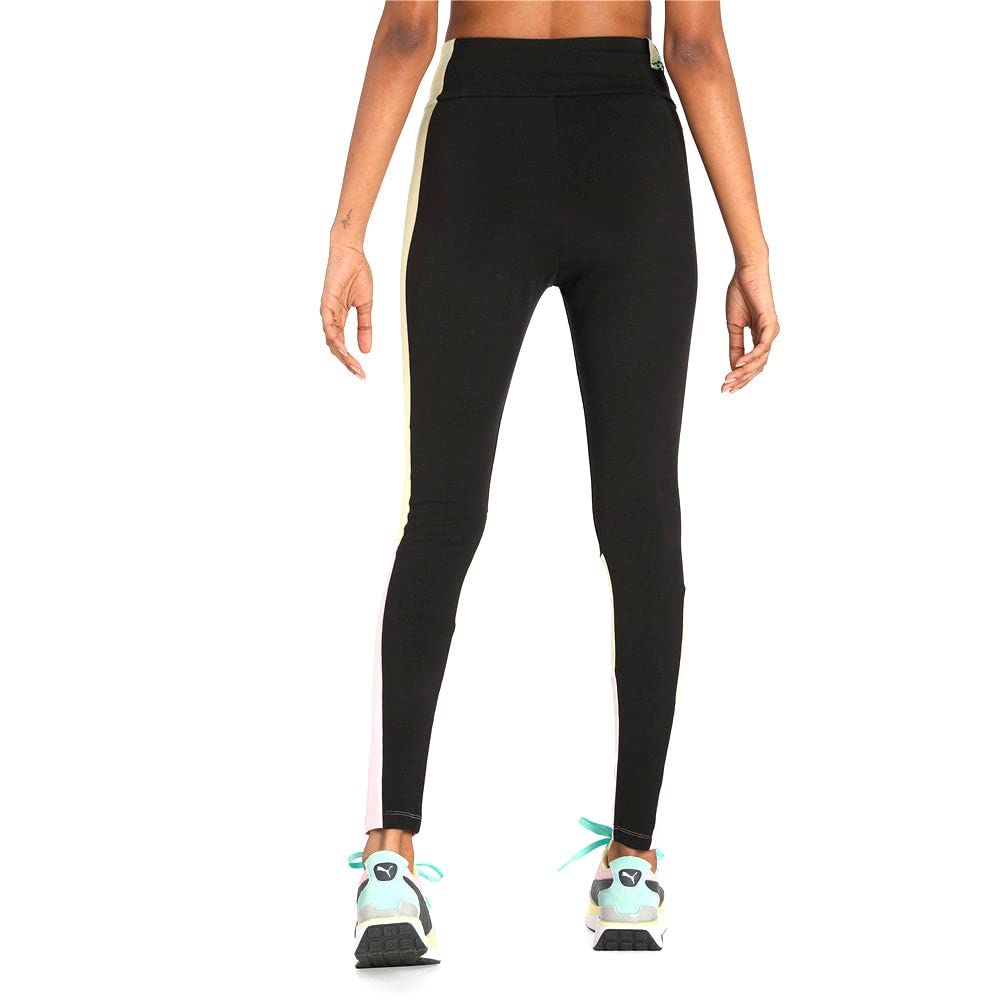 PUMA Womens Intl High Waist Leggings Casual - Black - Size XS