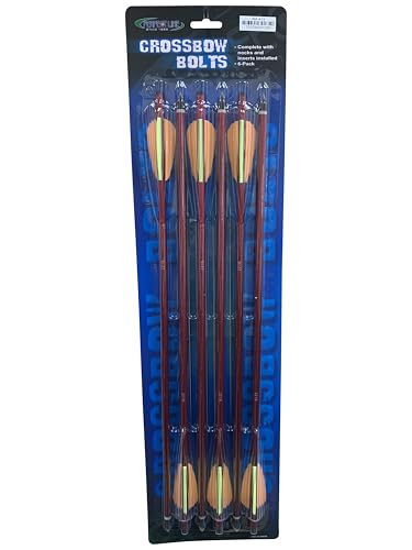 SAS 20" Crossbow Red Aluminum Arrows/Bolts (60/Pack)