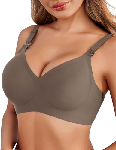 Image of Avidlove Women's Seamless Bras Nursing Bras for Breastfeeding Tshirt Everyday Bra