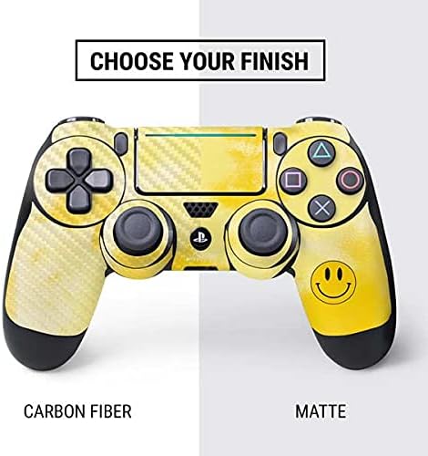 Skinit Decal Gaming Skin Compatible with PS4 Slim Bundle - Yellow Tie Die Design