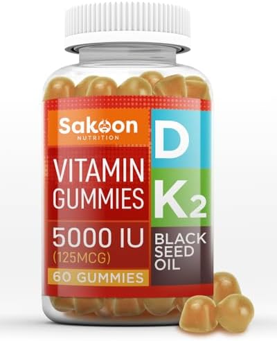 Amazon: D3 5000 with K2 60 Softgels Nutri-Dyn : Health & Household