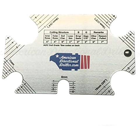 PDC Drill Bit Dull Grading Card Cover