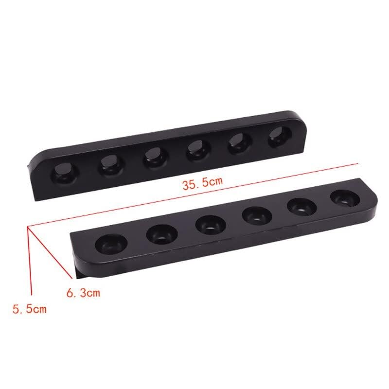 JBB Snooker Cue stick Stand || Snooker Cue Stick Rack and Pool Cue Stick Rack || Pool cue stick Stand || Black, Standard Size for 6 Cues 1