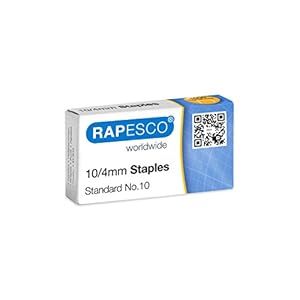 Rapesco AP510VZ3 10/4mm Heftklammern, 1000 Stück