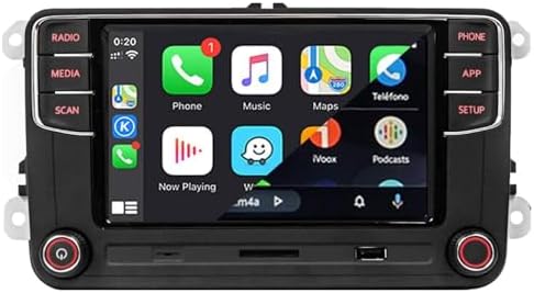 SCUMAXCON Car Radio RCD360 PROII 6.5" Carplay Android Auto Bluetooth USB SD RVC FM For VW Golf MK5 6 Passat Caddy Polo Tiguan T5 T-ROC