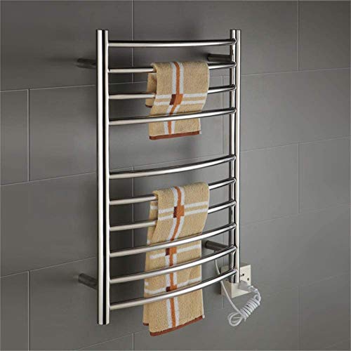 CWZZWS Batio de la Pared de la Pared calentadora, Toalla eléctrica con calefacción, Toalla calentadora de Pared montada en la Pared de 90W Radiador de energía Ahorro