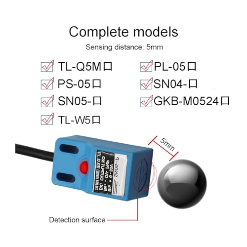 Détecteur de proximité inductif SN04 6-36v pour sécuriser vos axes CNC