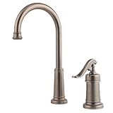 Pfister GT72-YP2 Ashfield Bar Faucet with Country Pump Style Handle (Low Lead Compliant), Rustic Pewter