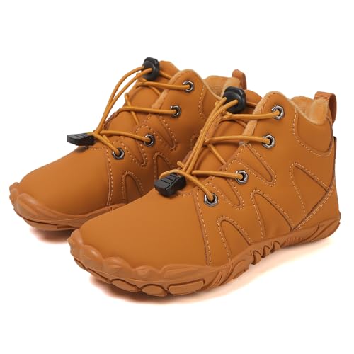 Winter Barfußschuhe Kinder Wasserabweisende Kinder-Barfußschuhe...