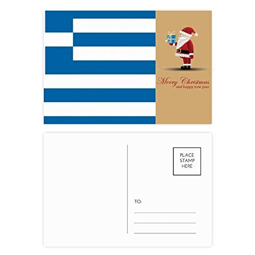 Cartes postales drapeau Grèce (lot de 20) pour vos correspondances