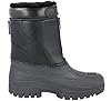 Groundwork LS88 Mens Mucker Stable Yard Waterproof Winter Snow Zip Boots Wellies (9 UK, Black Leather PU) #3