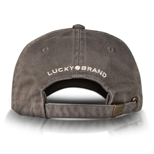 Image of Lucky Brand Classic Cotton Adjustable | Dad Hat | Baseball Cap | Golf | Fishing | Low Profile | 5 Panel Design