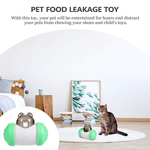 TEHAUX Alimentador de quebra-cabeça de animal de estimação Brinquedo de quebra-cabeça de animal de e