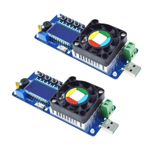 Testeur de capacité FX25 4A 25W de charge électronique USB pour résistance de puissance
