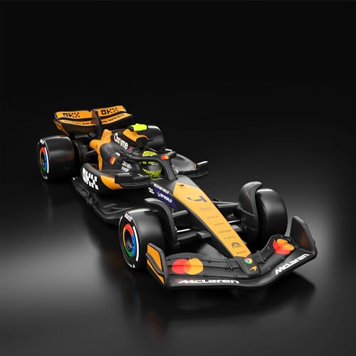Hot Wheels Véhicules Formule 1® en métal moulé à ’échelle 164 à Collectionner avec pneus Real Riders carrosserie et châssis en métal JBM12 - vue 10