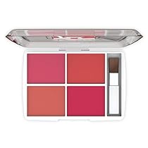 Elpis Gold 4 Colour Blusher Highliter Pallete With Brush