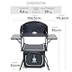 Ever Advanced Campingküche faltbar mit Windschutz Campingschrank klappbar mit 3 Tischplatte Bewahrungstasche Faltküche mit Tragetasche geeignet für Camping Garten Wohnwagen Familie