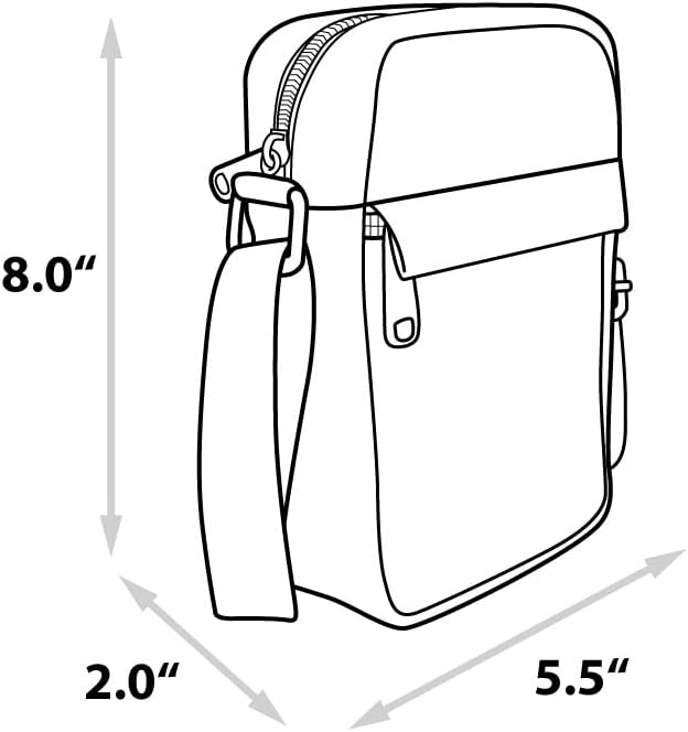 Disney Bag, Crossbody, Lilo, Stitch Sweet Smiling Pose, Vegan Leather - Image 6