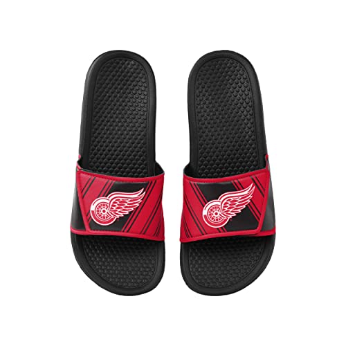 Image of FOCO Men's NHL Team Logo Sport Shower Legacy Slide Flip Flop Sandals
