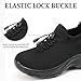 Womens Orthopedic Walking Shoes Breathable Comfortable Plantar Fasciitis Ortho Sneakers Arch Support Non Slip Work Shoes Casual Slip On Trainers Fashion Nurse Shoe
