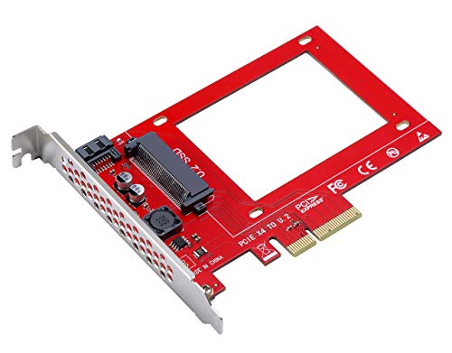 U.2 (SFF-8639) Adapter,U.2 to PCIe NVMe SSD Adapter Card