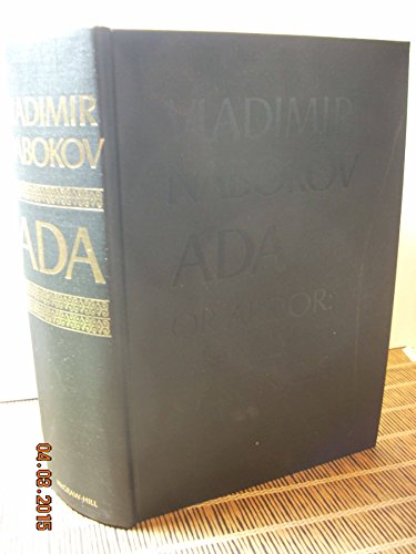 Ada, Or Ardor: A Family Chronicle 0070457204 Book Cover
