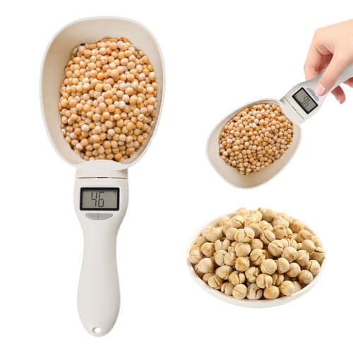 Electronic-Measuring-Spoon-with-ConversionDigital-Spoons-ScaleFood-Measuring-ScoopMulti-functional-Spoon-with-Adjustable-Scale-800g01gMeasuring-Scoop-for-Kitchen-and-Dog-Cat-Food-Spoon1pcs Electronic Measuring Spoon with Conversion,Digital Spoons Scale,Food Measuring Scoop,Multi-functional Spoon with Adjustable Scale 800g/0.1g,Measuring Scoop for Kitchen and Dog Cat Food (Spoon/1pcs) - Image 1