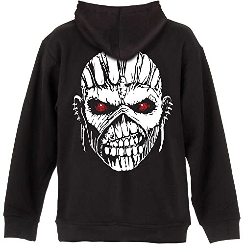 Iron Maiden 'Eddie Axes' Zip Up Hoodie2