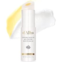 d'alba Piedmont White Truffle Double Serum All-in-one Multi Balm, Stick Balm, Vegan Skincare with Vitamin C and Vegan Collagen, 3-in-1 Anti Wrinkle, Eye Treatment, Dark Spot Remover