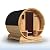 ALEKO Barrel Sauna | Personal Dry Wet Steam Sauna | Indoor Outdoor | Rustic Cedar Wood w/Front Porch Canopy | 3-4 Person Sauna | UL Certified 4.5 kW Harvia Heater