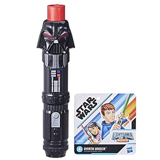 Star Wars Lightsaber Squad, Sable de luz Rojo Extensible de Darth Vader, Juguete Infantil para Juego de rol, A Partir de 4 años | Ya disponible en tu tienda friki favorita! En mundofriki.es!