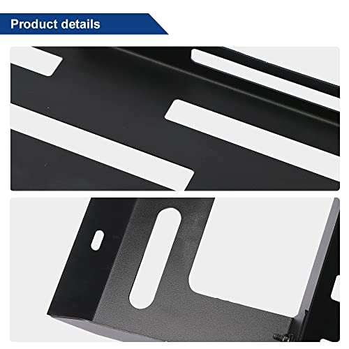 Boardroad For 2018-2023 Jeep Wrangler Jl 4Dr Rear Cargo Basket Interior Rack Luggage Storage Carrier Metal(No Drill) #TOP7