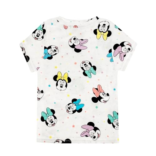Disney 2 Piece Pajama Set - Mickey, Minnie, Pooh - Toddler Boys & Girls PJ Set, Short Sleeve Shirt & Shorts, Official License2