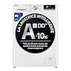 LG AI DD F4R709TAIDD Lavatrice Classe A -10%, Carica Frontale Serie R7, Lavatrice 9kg, 1400 giri, AI Wash, TurboWash 360, Lavaggio a Vapore, Wi-Fi, Motore Direct Drive, Libera Installazione, Bianca