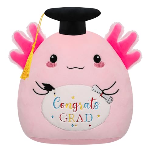 Congrats Gift Bag Class of 2026 - Graduation Gift Bag Blue and Gold Congrats Grad Bags with Card Tissue Paper Envelope Congratulations Gifts Bag for Men Women Student Teacher College Graduation 12 Inch