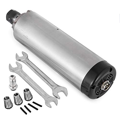 Vevor Spindle Motor 2.2Kw Square Air Cooled Spindle Motor Er20 Collect 24000 R/Min & Vfd Variable Frequency Drive 220V 2.2Kw For Cnc Router Engraving Milling Machine #TOP4