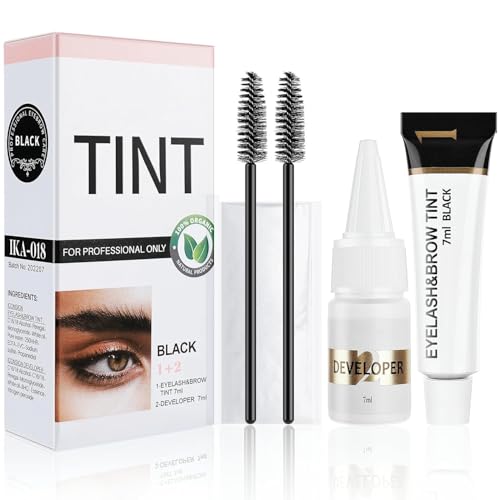 Callmynm IKA-018 Lash Color Kit, Professional Black Color Set cover