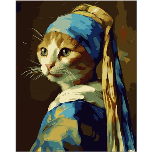 Peinture par numéro NiArt avec toile haut de gamme et pinceaux durables