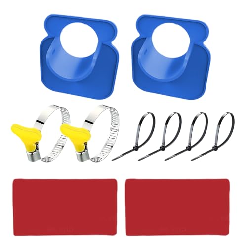 Soporte de tubo – Soporte de tubería ajustable, suministros de spa para usuarios de negocios, hogar, patio, familia, amigos, mujeres, usuarios domésticos