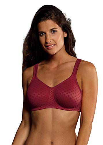 Soutien-gorge post-opératoire Anita Care Lisa 95B, l'excellence du maintien emboitant rouge grenat