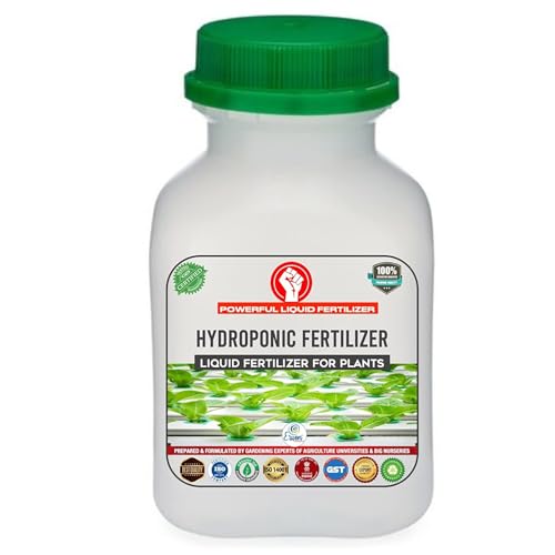 Image of Erwon Liquid Fertiliser for Hydroponic Plants I Essential All Nutrients for Overall Growth | For Leafy Greens, Herbs, Vegetables & Flowers I 250 ml