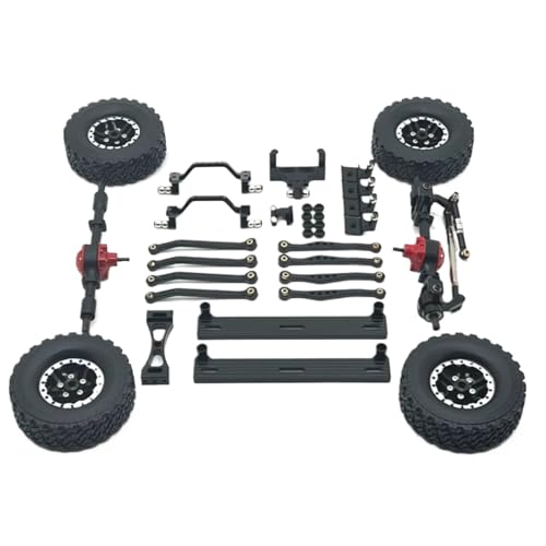 RC�J�[�̃A�b�v�O���[�h�p�[�c For WPL For C64 C64-1 1/16 �����t�����g�ƃ��A�A�N�X���p�V���[�V�����N���b�h�v�����b�h�}�E���g�T�C�h�y�_���^�C���Z�b�g Rc �J�[�A�b�v�O���[�h���i(Black)