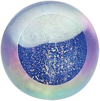 Unique April Showers Hand Blown Glass Paperweight