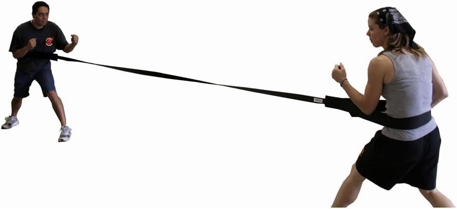 Reaction Belt for 2 – Speed & Agility Training Harness, Multi-Sport Resistance Trainer for Soccer, Football, Baseball, Hockey & Track Athletes