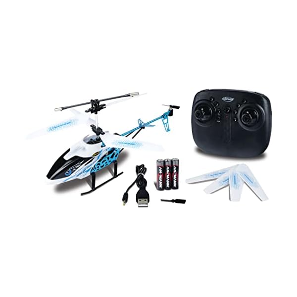 Carson 500507169 Eagle 280 Crash Stop 2,4 GHz 100% RTF â RC Heli, Ferngesteuerter Helikopter, Robustes RTF (Ready to Fly) Modell fÃ¼r Einsteiger, fÃ¼r Kinder ab 12 Jahren, In/Outdoor Heli