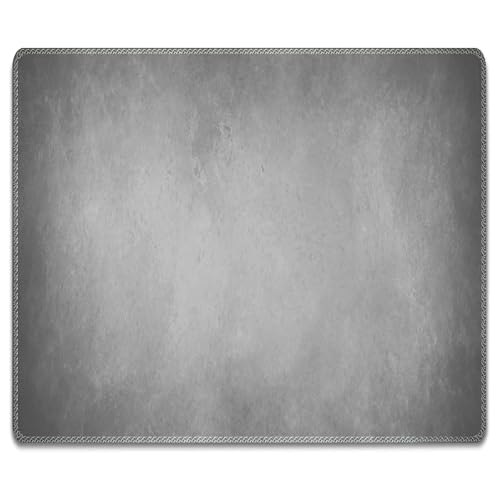 Silent Monsters Alfombrilla de ratón Ordenador 240 x 200 mm Mouse Pad pequeña Tela, Gris, Antideslizante y silenciosa, para Gaming, Oficina, Home Office, Lavable, Enrollable, Cosida