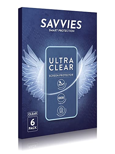 savvies 6 Pack Screen Protector compatible with Hasselblad CFV 100c Protection Film Clear