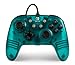 Price comparison product image PowerA Enhanced Wired Controller for Nintendo Switch, Officially Licensed - Teal Frost Translucent Effect