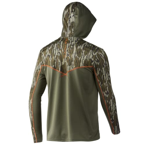 HUK Men's Icon X Camo Hoodie |UPF 50+ Long-Sleeve Fishing Shirt2