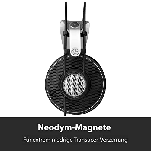 AKG K612PRO Casque de studio ouvert, supra-auriculaire Premium Reference Class, technologie ouverte sophistiquée, bandeau en cuir, scène sonore large et spacieuse, design confortable – Noir - Les Beatles, Paul McCartney, John Lennon, RIngo Starr, George Harrison AKG K612PRO Casque de studio ouvert, supra-auriculaire Premium Reference Class, technologie ouverte sophistiquée, bandeau en cuir, scène sonore large et spacieuse, design confortable - Noir – Image 3